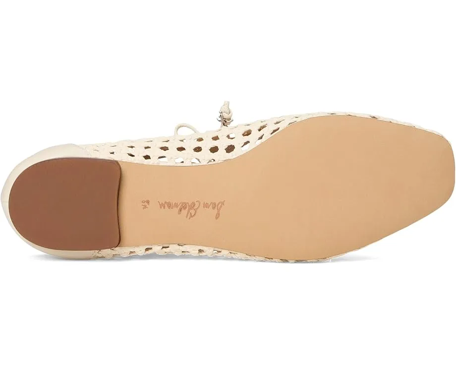 Балетки Sam Edelman Marcie с плетеным верхом и квадратным носком