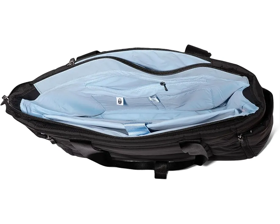Сумка тоут Baggallini Set Wave с геометрическим узором и отделением для ноутбука