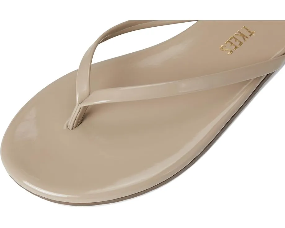 Босоножки TKEES Glosses из глянцевой кожи с мягкой стелькой