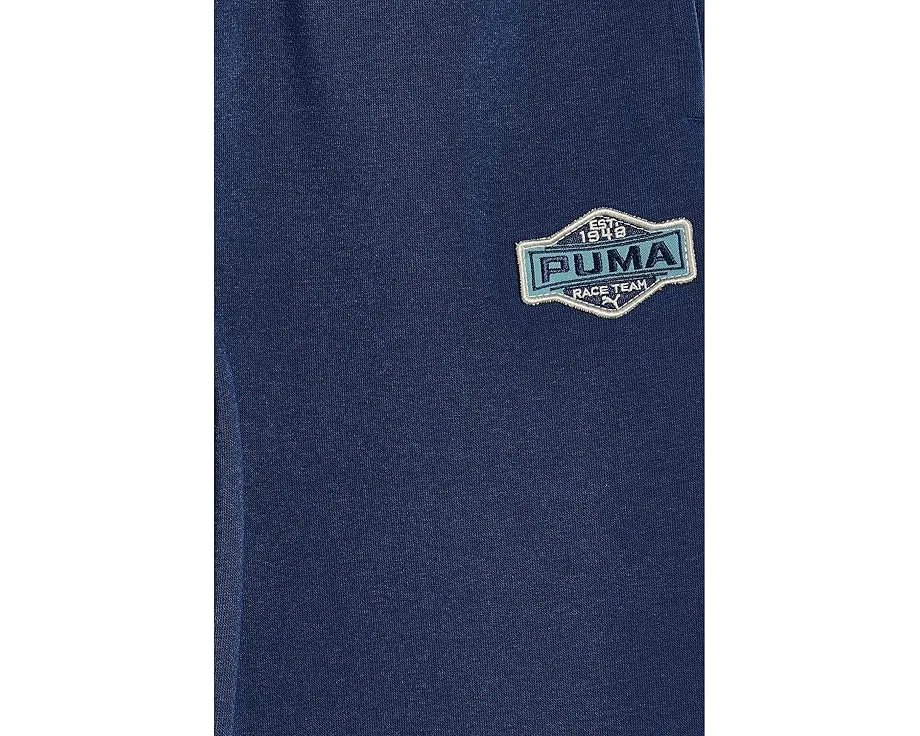 Детские спортивные штаны Puma Vintage Moto Joggers из мягкого флиса