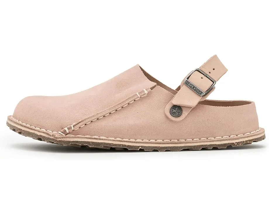 Клоги Birkenstock Lutry 365 из замши с формованной стелькой и съемным задним ремешком