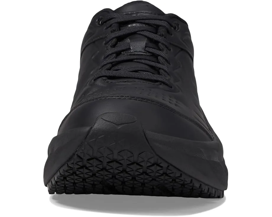 Кроссовки Hoka Bondi Slip Resistant с максимальной амортизацией и водостойкой кожей