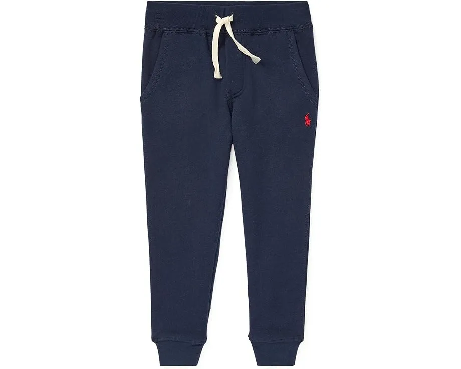 Джоггеры Polo Ralph Lauren Kids из флиса для малышей с поясом на резинке