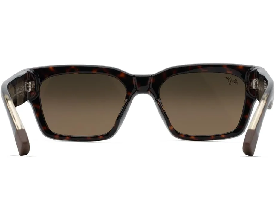 Солнцезащитные очки Maui Jim Kenui с поляризованными зеркальными линзами