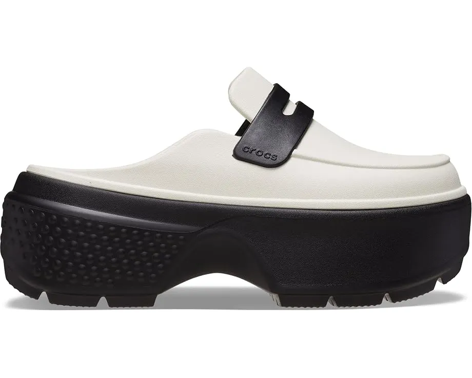 Лоферы Crocs Stomp Loafers с массивной подошвой EVA и водонепроницаемым верхом