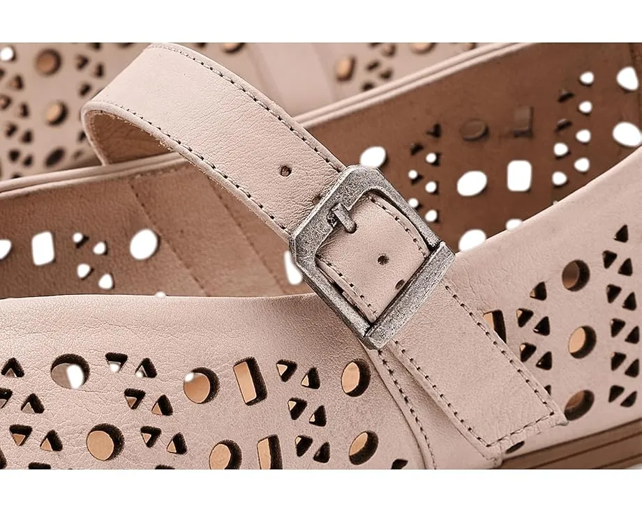 Туфли Miz Mooz Kass Flats с круглым носком и регулируемой пряжкой