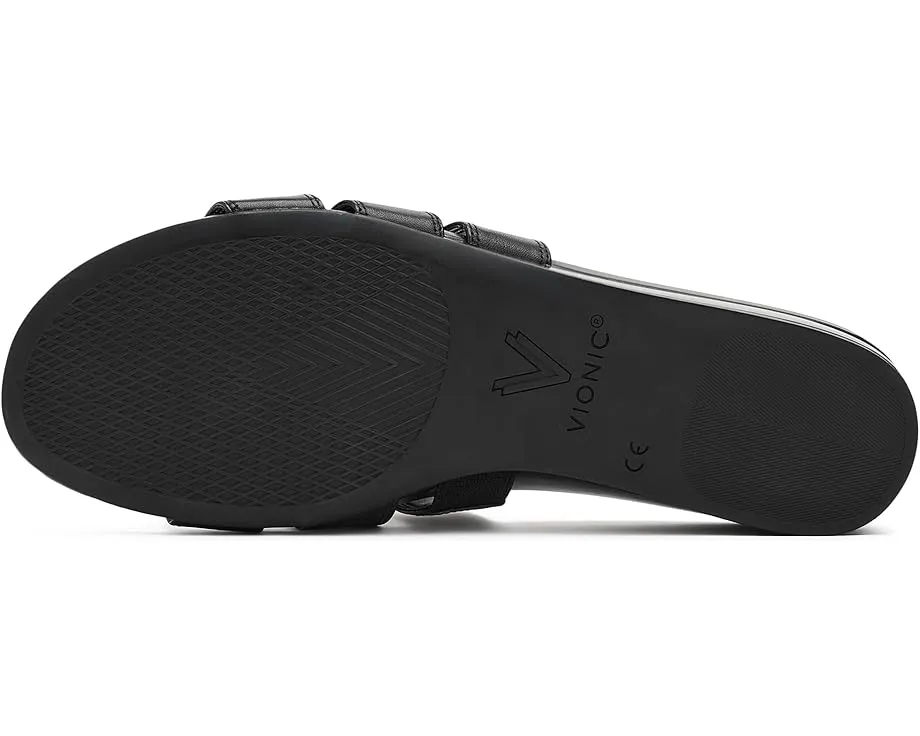 Сандалии VIONIC Glendora на платформе с плетеным верхом и технологичной стелькой