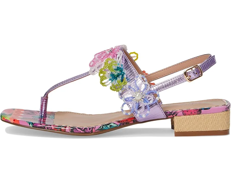 Сандалии Blue by Betsey Johnson Jaydda на каблуке с цветочным декором