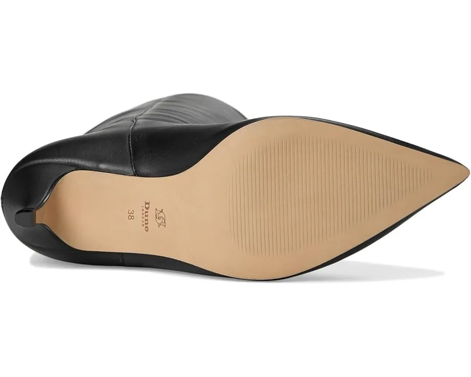 Ботильоны Dune London Smooth на квадратном каблуке с заостренным носком