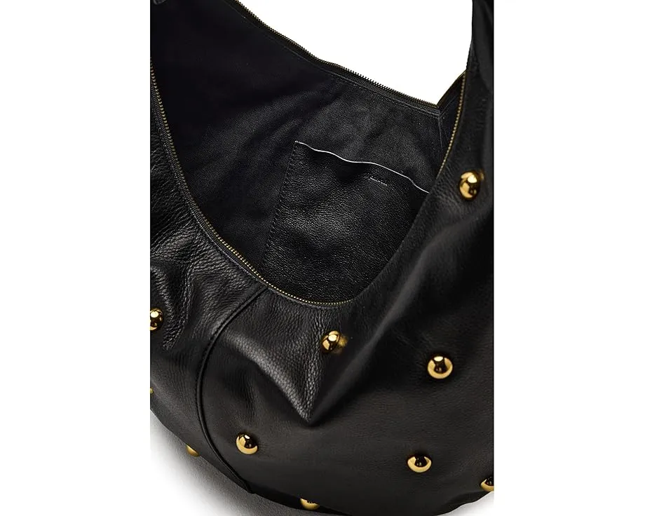 Сумка The Essential Curve Shoulder Bag из кожи со стразами Madewell