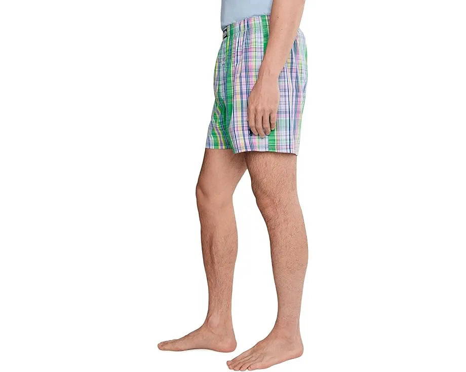 Трусы боксеры Polo Ralph Lauren Woven Boxer из хлопка с принтом