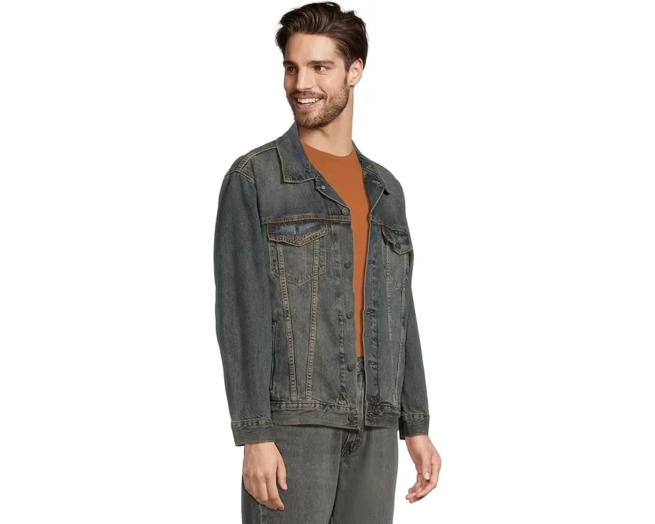 Джинсовая куртка Relaxed Fit Trucker с расслабленным кроем и карманами Levi's®