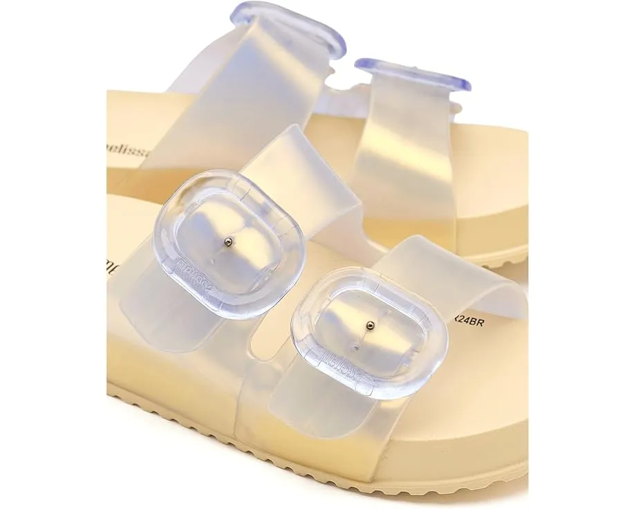 Шлепанцы Cozy Slides для детей коллекция Mini Melissa жемчужно-желтые