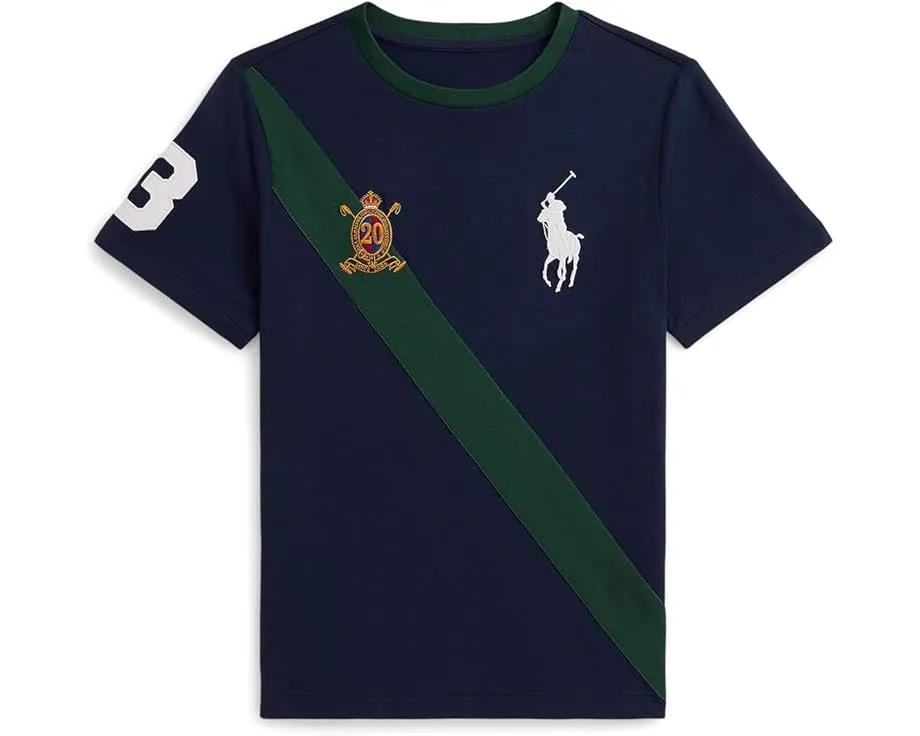 Футболка Big Pony 20th Anniversary Crest Tee Polo Ralph Lauren Kids для детей