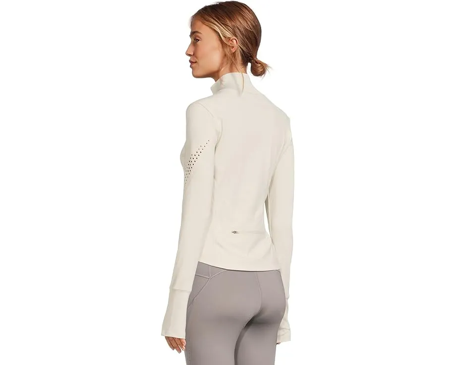 Средний слой для тренировок adidas by Stella McCartney с высоким воротом и молнией