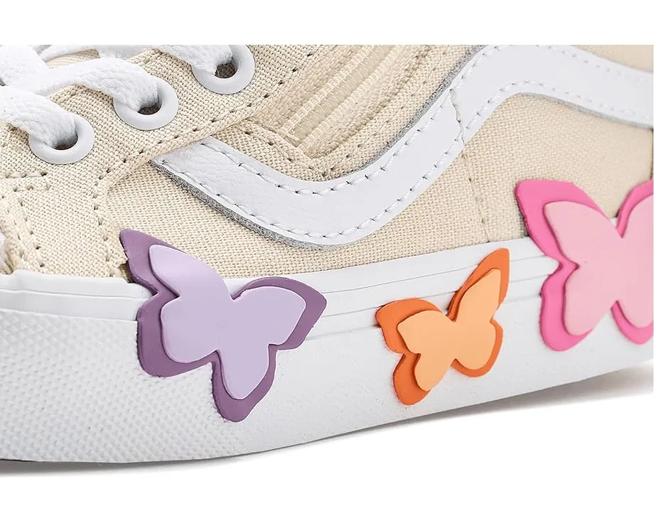 Детские кроссовки Vans Kids SK8-Hi Reissue Zip Butterfly на шнуровке с молнией