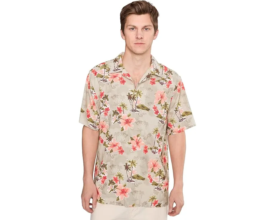 Рубашка Tommy Bahama Coastal Ease Palm & Petals с технологией ISLANDZONE