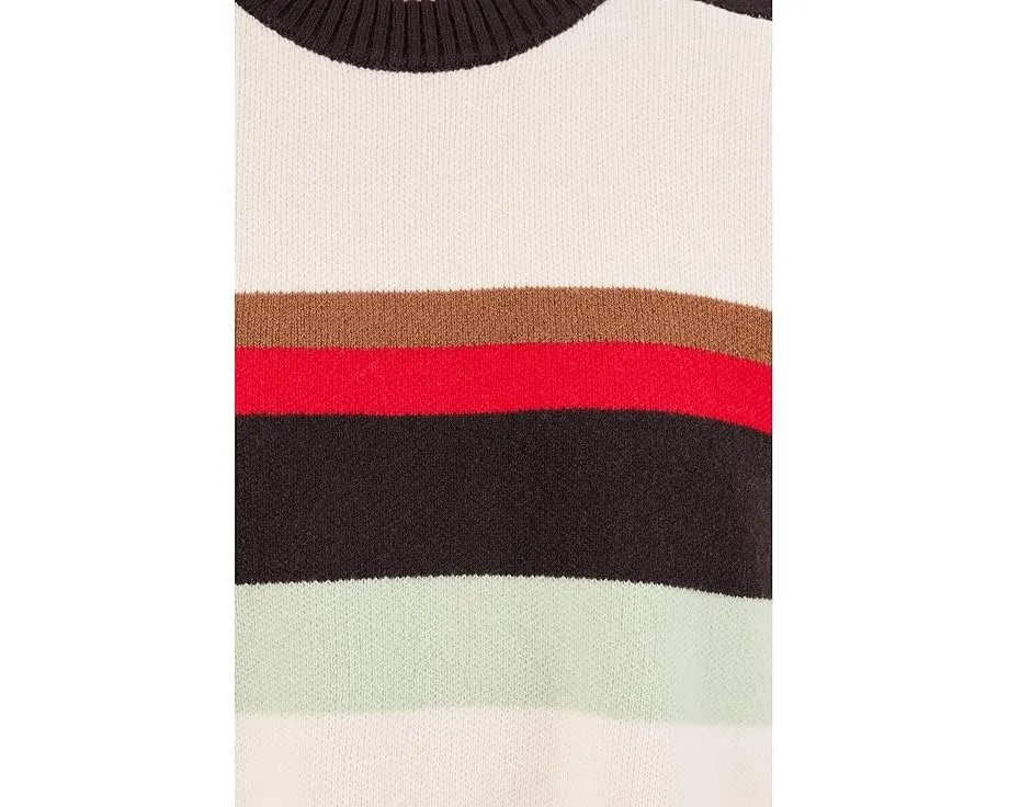 Свитер Madewell Stripe Aspen с регланными рукавами и полосатым узором