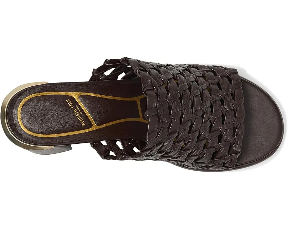 Сандалии на блочном каблуке Kenneth Cole New York Solara с плетеными деталями