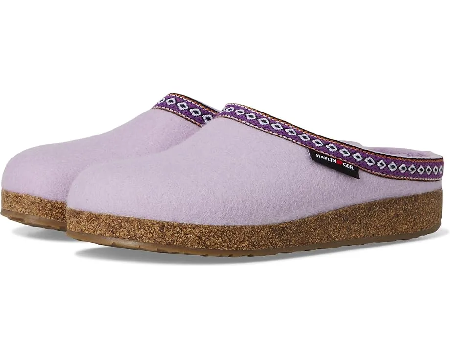 Клоги Gz Classic из шерстяного войлока с пробковой стелькой и анатомической поддержкой Haflinger