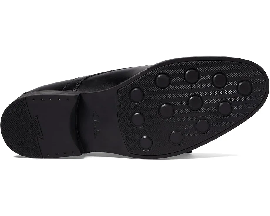 Clarks Оксфорды Whiddon Plain из натуральной кожи с круглым носком