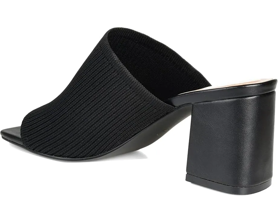 Мюли Journee Collection Lorenna с квадратным носком и вязаным верхом