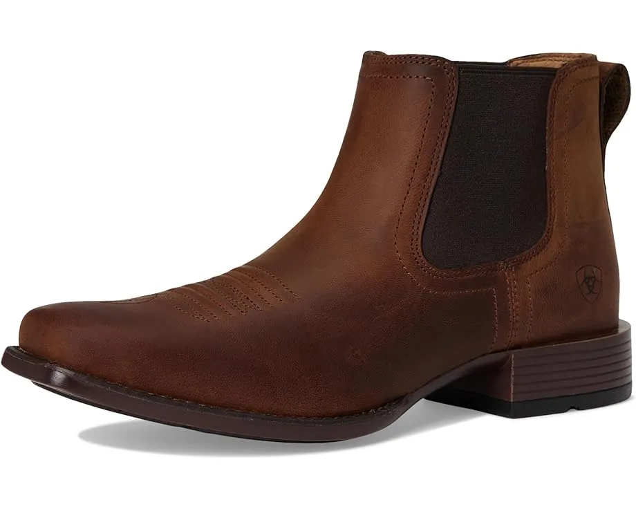 Ковбойские сапоги Ariat Booker Ultra с квадратным носком и эластичными вставками