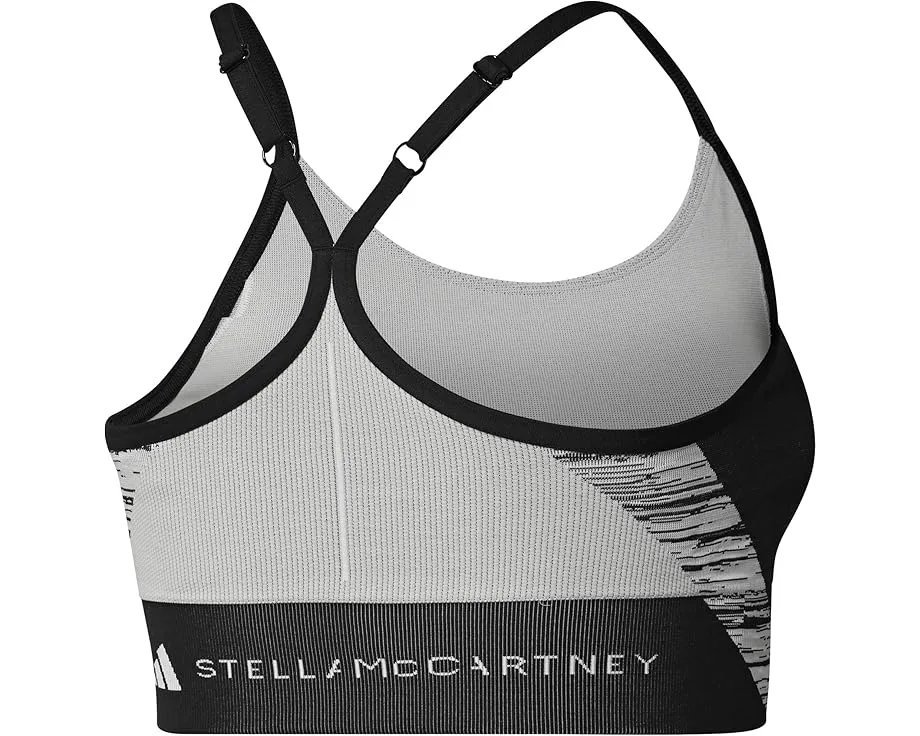 Спортивный бра TrueStrength Seamless Yoga с легкой поддержкой от adidas by Stella McCartney