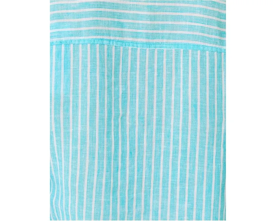 Рубашка Lilly Pulitzer Sea View из льна с длинными рукавами