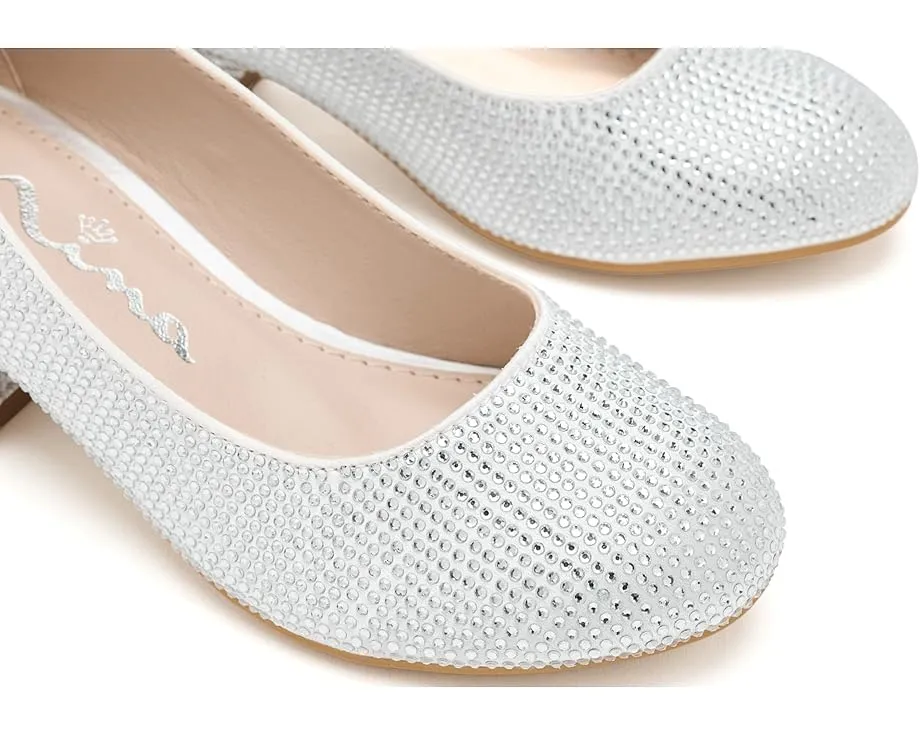 Туфли-лодочки Nina Kids Lennie 2 для девочек с кристаллами