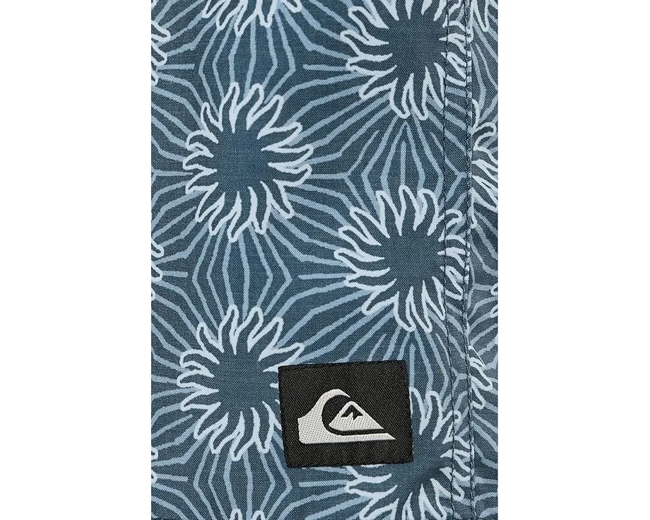 Плавки Quiksilver Ocean Mayhem Volley 17 с геометрическим принтом