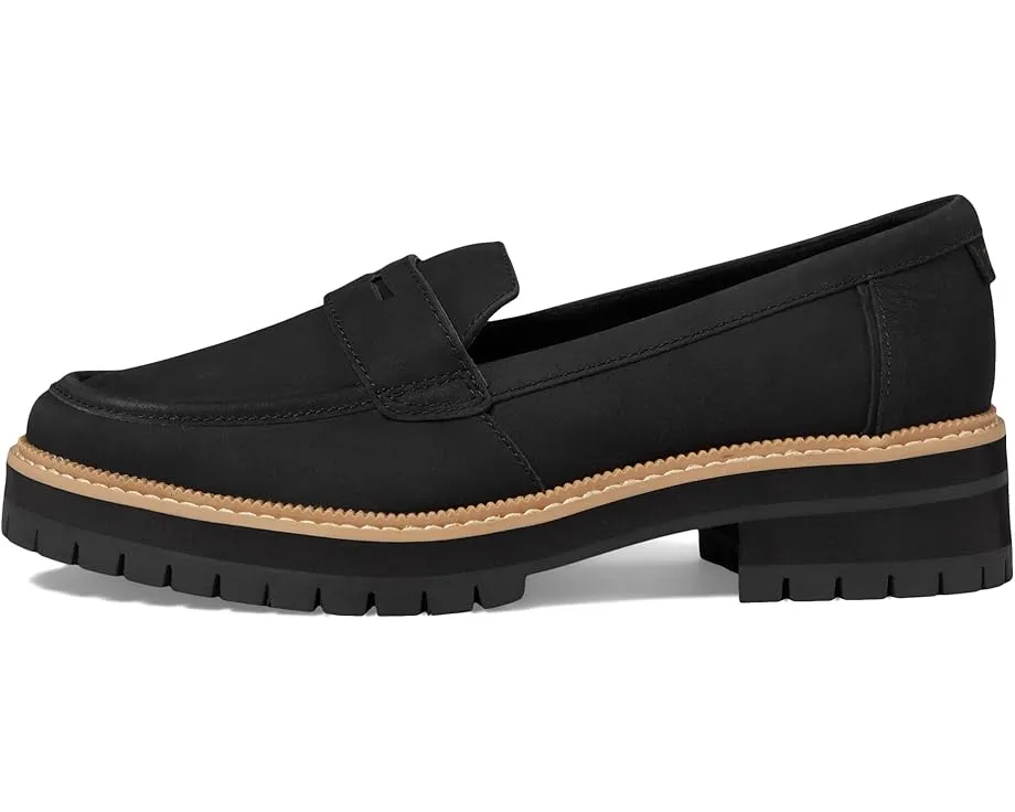 Лоферы TOMS Cara с платформой и контрастными деталями