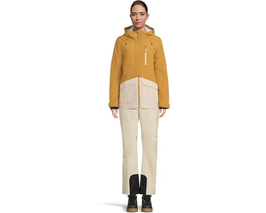 Горнолыжная куртка First Tracks с двухсторонней молнией и карманами