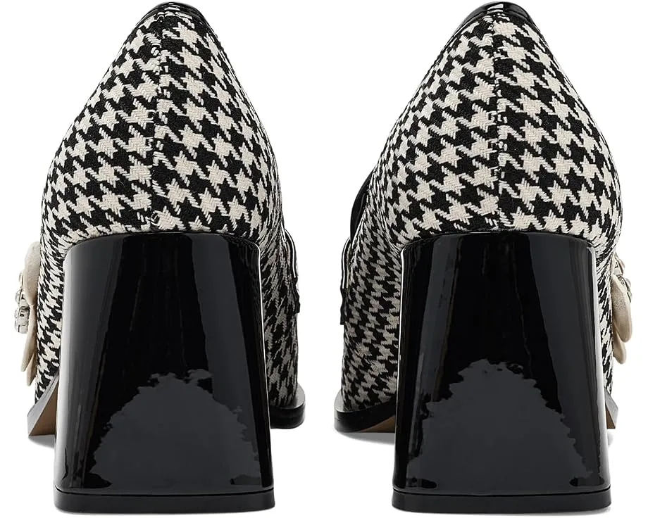 Туфли Casandra от Betsey Johnn в клетку с цветком