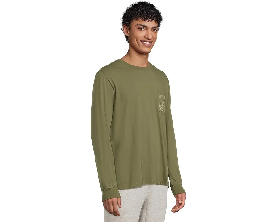 Футболка Chubbies The Handy Man с длинным рукавом и накладным карманом