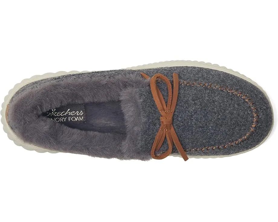 Утепленные мокасины Skechers Cozy Ojai с пропиткой Scotchgard на платформе