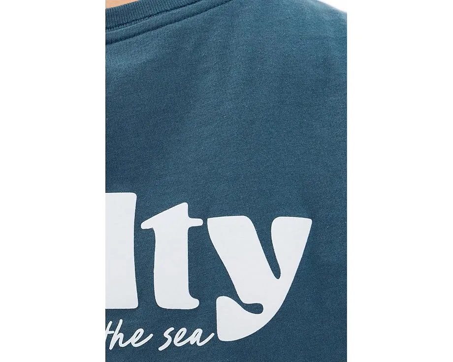 Футболка Salty Crew American Catch Boyfriend Tee с принтом