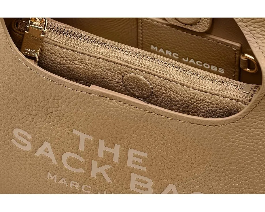 Мини-сумка Marc Jacobs The Leather Mini Sack Bag с двумя отделениями