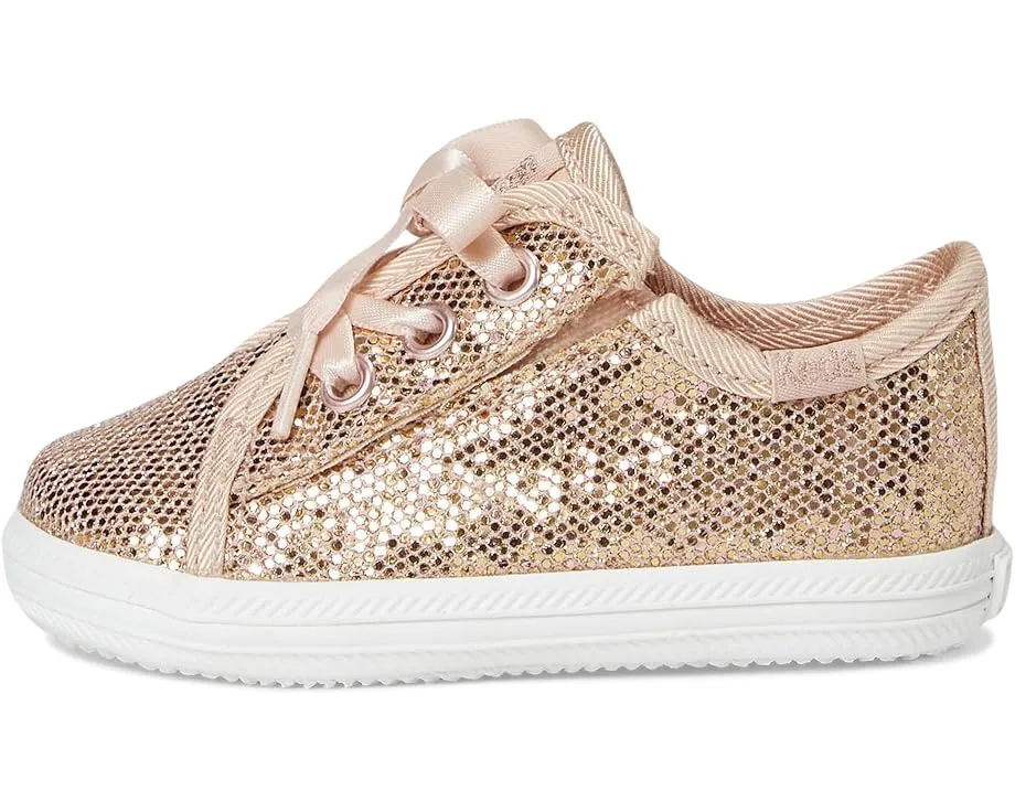 Детские ботиночки Keds Kickstart Celebrations для малышей с пайетками и круглым носком