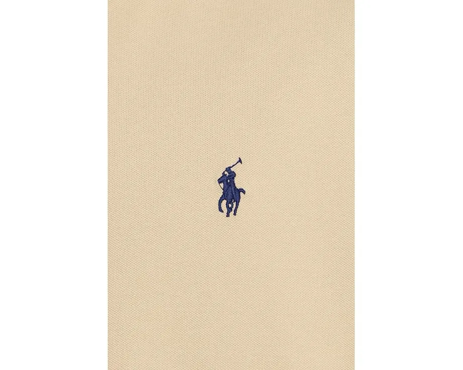 Классическая футболка Polo Ralph Lauren из стретч-сетки с коротким рукавом