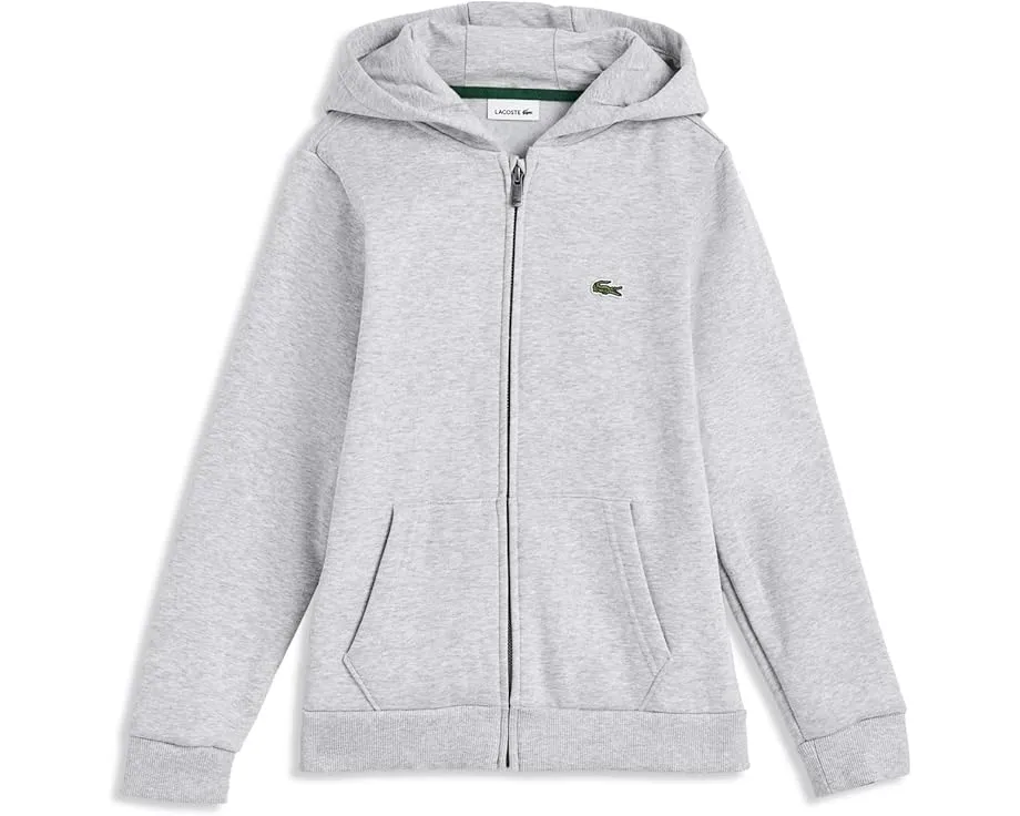 Детская толстовка Lacoste Core Fleece на молнии