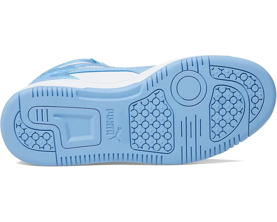 Детские кроссовки PUMA Rebound Layup Mid с технологией SoftFoam+ и перфорацией