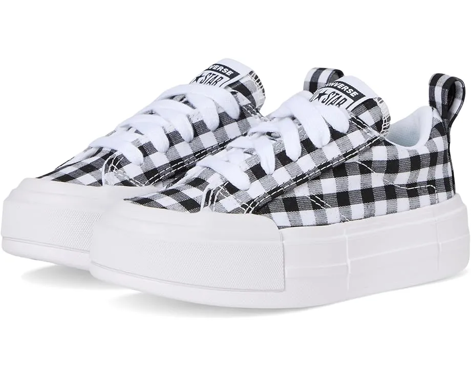 Детские кеды Converse Cruise Checkered с клетчатым принтом на платформе