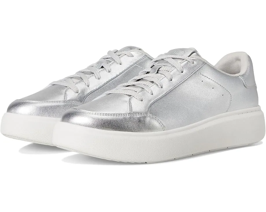 Кроссовки FitFlop Rtg из металлизированной кожи с эргономичной стелькой