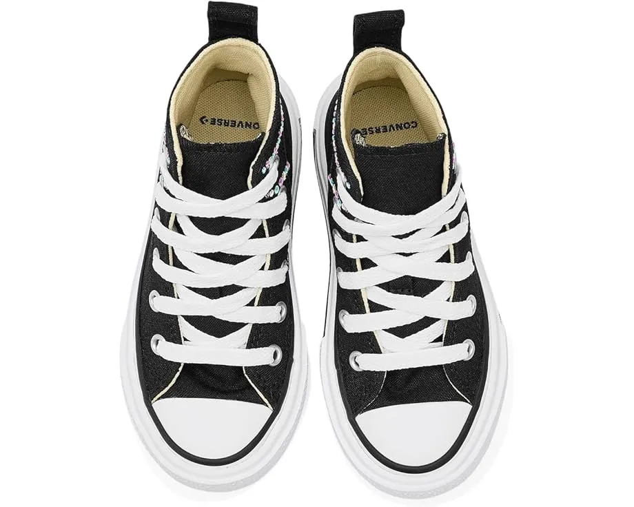 Converse Kids Chuck Taylor All Star Lift Platform с принтом в горошек для детей