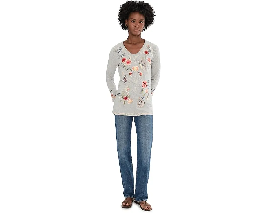 Топ Maeve с цветочной вышивкой по всей поверхности от Karyn Seo