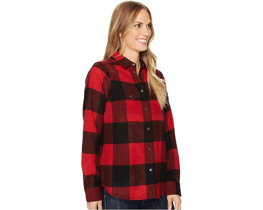 Рубашка Canada Shirt от Fjällräven из фланели с добавлением шерсти