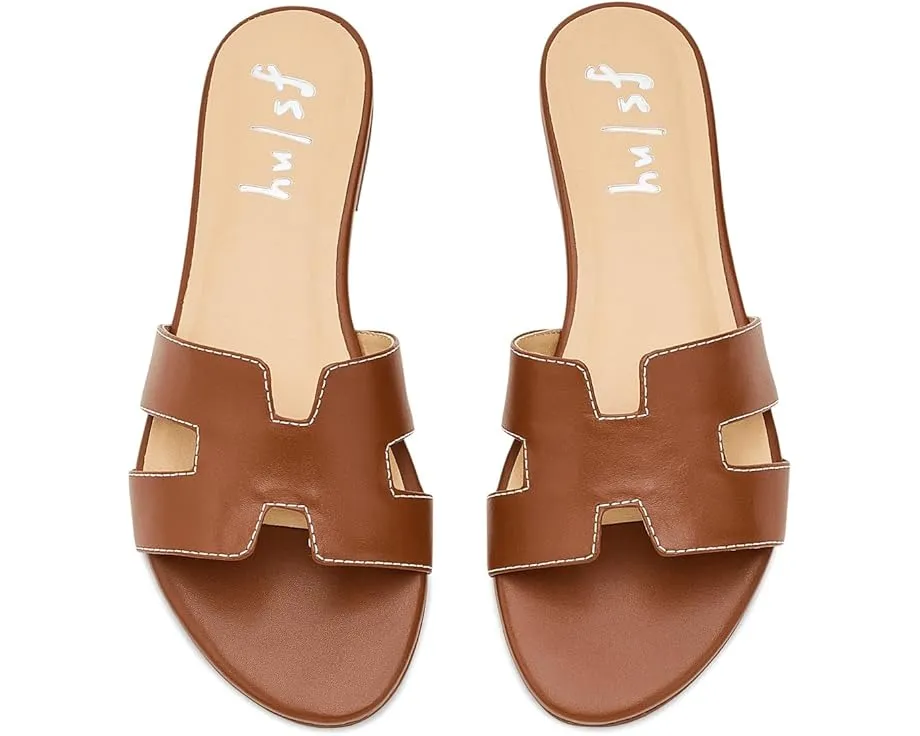 Сандалии Alibi из кожи с открытым носком от French Sole