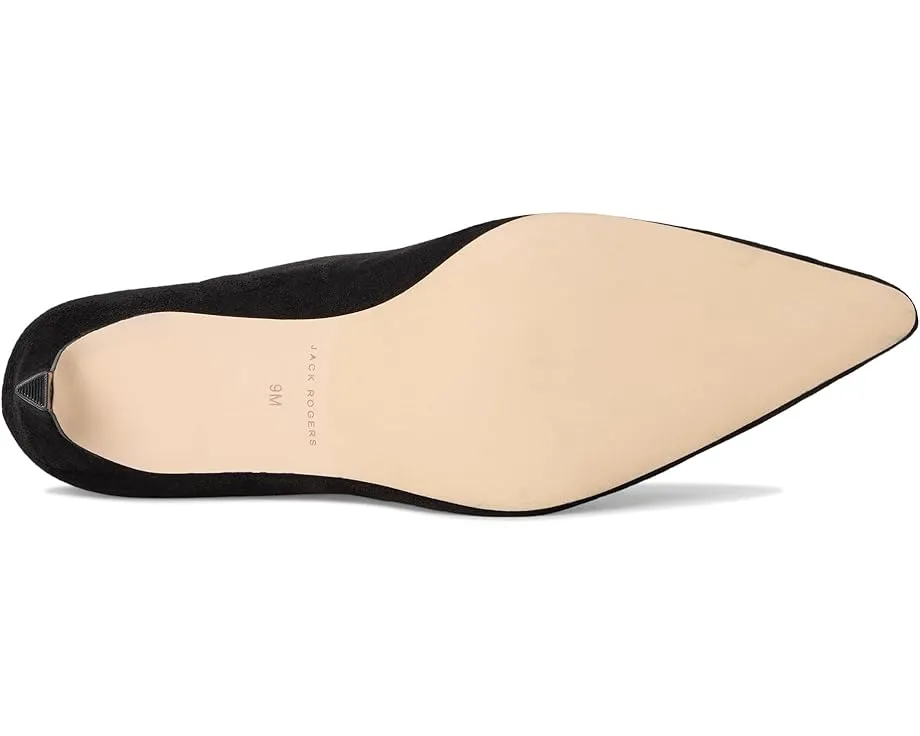 Ботильоны Charleston Stretch с острым носом из замши Jack Rogers