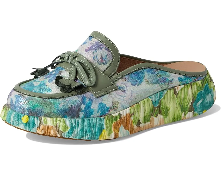 Игривые мюли Cuddles с металлическим цветочным декором L'Artiste by Spring Step